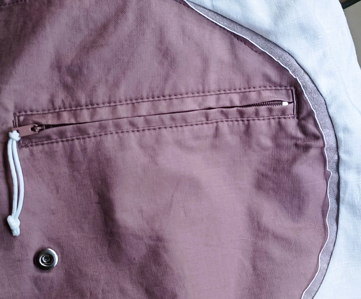 La veste courte en fibre d&