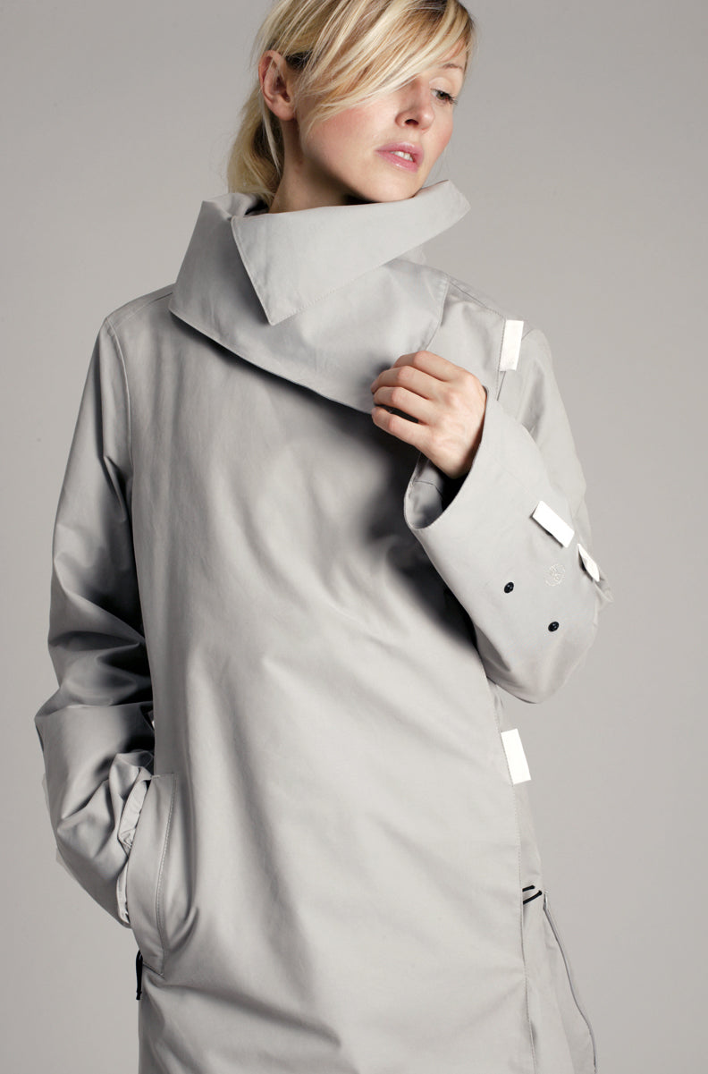 TWIGGY LONG GRIS/BLANC