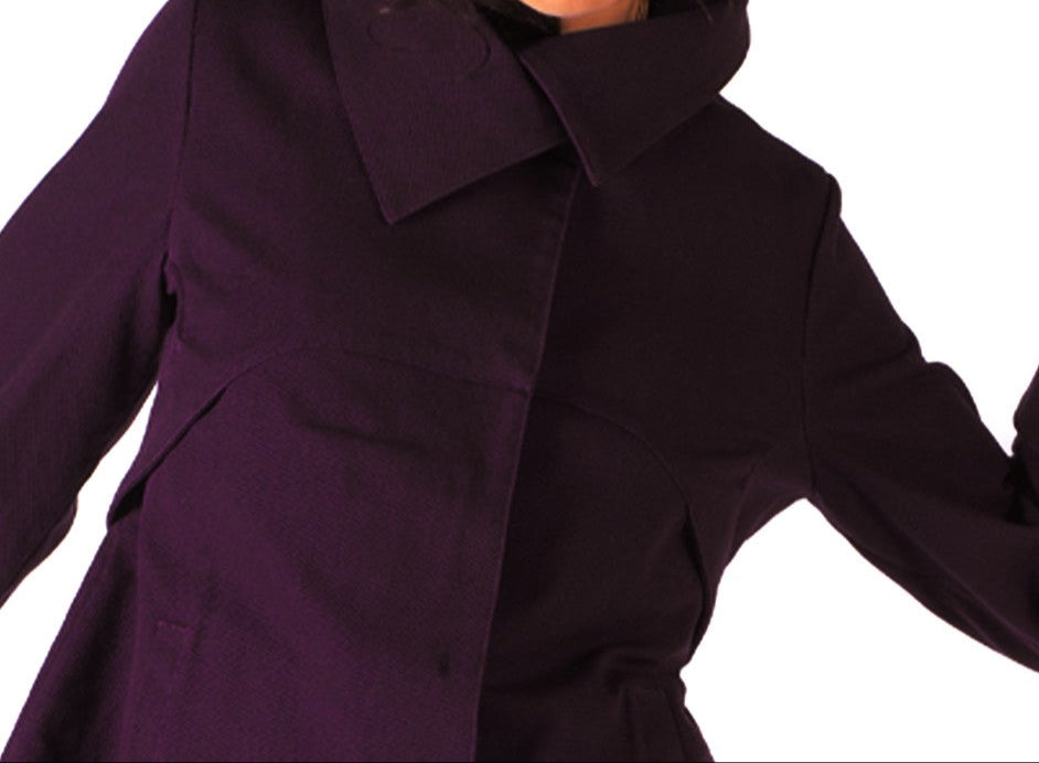 La petite veste couleur prune Audrey&